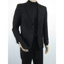 Men's Zacchi Sport Coat Patch Elbow Chenille Velveteen Bryan Black 74520 image 5