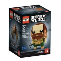 LEGO (41600) DC Justice League BrickHeadz Aquaman #23 New Sealed Retired Set - $24.63