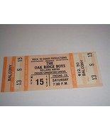 OAK RIDGE BOYS 1982 UNUSED CONCERT TICKET SELLAND ARENA FRESNO CALIFORNI... - £7.86 GBP