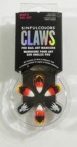 HALLOWEEN FAKE/PRESS ON NAILS SINFULCOLORS BATASS CANDY CORN CLAWS LONG ... - $133.83 MXN