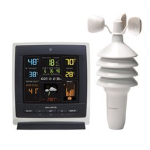AcuRite Notos (00622) Pro Color Weather Station with Wind Speed, Temperature and - £130.59 GBP