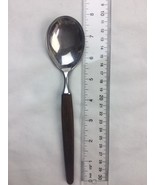 Lundtofte Cutlery used Large 8” Dinner Soup Spoon TIAS ECKHOFF Pattern  - $27.82 CAD