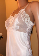 Vtg Van Raalte Pink Size A 34 Nylon Chiffon Lace Full Slip Drop Dead Gorgeous - £25.32 GBP