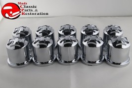 33 mm 1 7/8&quot; Push On Iron Cross Nut Bolt Lug Hex Covers Custom Truck Hot... - $1,999.44