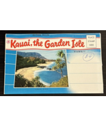 Vintage Postcard Folder Book Souvenir Attractions Kauai Hawaii - £9.44 GBP