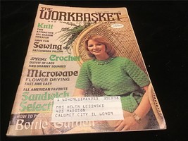 Workbasket Magazine August 1977 Knit Button Trimmed Pullover Sweater - £5.97 GBP