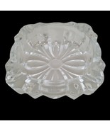 Vintage Cristal d&#39;Arques Lead Crystal Champigny 5&quot; Floral Ashtray Glass ... - €16,10 EUR