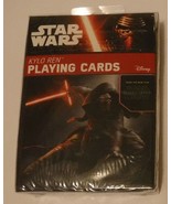 Star Wars the Force Awakens Kylo Ren playing cards new sealed package - £5.33 GBP