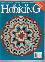 Rug Hooking Magazine November December 1998 Volume 10 Number 3 - £15.36 GBP