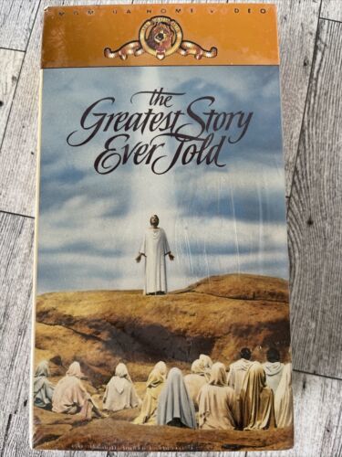 Primary image for The Greatest Story Ever Told NEW (VHS, 1996, 2-Tape Set, Screen Epics) Jesus
