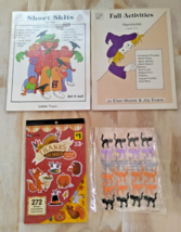 Fall Teaching K-2 Activity Booklets and Stickers Lot of 2 Books &amp; 2 Sticker Sets - £9.50 GBP