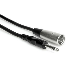 Hosa - STX-110M - Stereo 1/4&quot; Male to 3-Pin XLR Male Interconnect Cable ... - £11.75 GBP