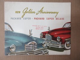 New Golden Anniversary Packard Super Deluxe Brochure Advertisement   Q - £43.42 GBP