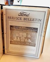 1933 Ford Service Bulletin Engine &amp; Parts exchange display August ORIGINAL  - £11.59 GBP