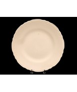 Antique/Vintage 9.25&quot; Luncheon Plate, Scalloped White Porcelain, Sandwic... - $14.65