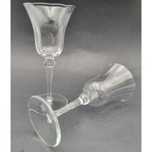 Mikasa FRENCH Crystal Wine Glasses 7 3/8&quot; Set 2 - $40.39