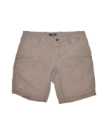 Arcteryx Shorts Mens 34 Brown Khaki Cotton Blend Renegade 9&quot; Hiking Chino - £24.99 GBP