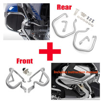 Front &amp; Rear Engine Guards Bumper Crash Bars Protector For BMW R1250RT 2... - $296.99