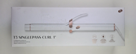 T3 SinglePass Curl Professional Curling Iron Custom Blend Ceramic  1&quot; - £79.90 GBP