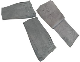 Trousers Winter Man Classics Pure Wool Various Models Warm Grey Trousers 46 54 - £45.90 GBP+