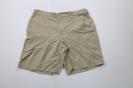 Vintage LL Bean Mens Size Large Blank Camping Hiking Trail Shorts Beige ... - $34.60