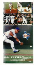 BASEBALL:  1984 TEXAS RANGERS Baseball MLB Media GUIDE EX+++ - £6.89 GBP