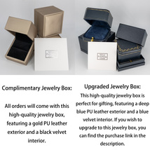 Luxury Upgraded Jewelry Box - Made of PU Leather - £15.98 GBP