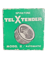 Vintage 2X Spiratone Telxtender Lens Automatic Model Ii For Pentex Japan In Box - £19.57 GBP