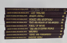 10 Volumes Time-Life Library of Curious And Unusual Facts - £31.23 GBP