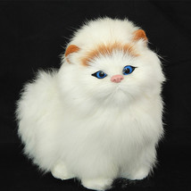 Electric Stimulation Stuffed Plush Cat Toys Soft Sounding Cute Plush Cat Doll To - £16.43 GBP