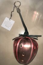 Kurt Geiger Strawberry Large Bag Charm/Key Ring Green,Pinkish BNWT $140 - $78.92