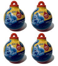 4 Blues Clues and You Ornament Collectible Mini Figure Capsule Nickelodeon Lot - £20.06 GBP