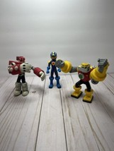 Lot of 2004 Mattel Mega Man Warrior Magnet Man 5.5&quot; Figures Rockman Capc... - $48.35