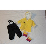 American Girl Girl of Today Yellow Parka Snow Pants Boots Winter Sports ... - £32.94 GBP