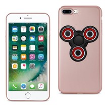 [Pack Of 2] Reiko iPhone 8 Plus/ 7 Plus Case With Fidget Spinner Clip On In R... - £16.33 GBP