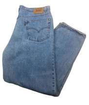 Levi&#39;s 550 Mens Relaxed Fit Jeans Vintage Light Wash Blue Denim Jeans Si... - £14.58 GBP
