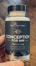 Eu Natural Conception For Him Fertility Aid &amp; Multi Triple Action 60 Cap... - £27.94 GBP