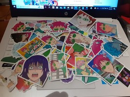 50pcs Sticker Saiki Kusuo no Sainan Kaidou Shun Nendou Riki accessories - £5.42 GBP