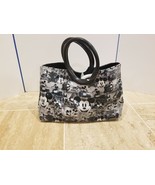 Walt Disney Bag Mickey Minnie Box Lunches Vtg Cartoon look Comic Handbag... - $627.35 MXN