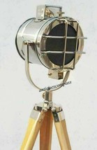 Vintage Designer Tripod Floor Lamp Searchlight Home Decor Sport Light - $105.62