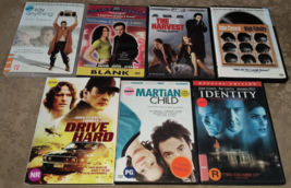 7 John Cusack DVDs - Identity, Ice Harvest, Say Anything, Grosse Pointe Blank ++ - £14.78 GBP
