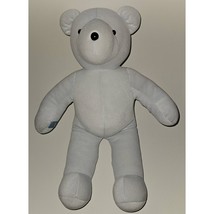 VTG Blue Teddy Bear Plush 20&quot; Snow Queen Numbered North American Cmas 1991 READ - £15.54 GBP