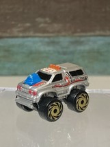 Fly Truck Silver Grey Gray Micro Machines Road Champs  1987 - £4.69 GBP