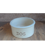 Vintage  RRP  DOG Bowl 200-5 Stoneware Robinson Ransbottom Pottery 5 inch - $19.80