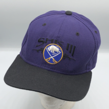Vintage 90s New Era Buffalo Sabres SHK III Limited Edition Knox Snapback... - $1,128.81 MXN