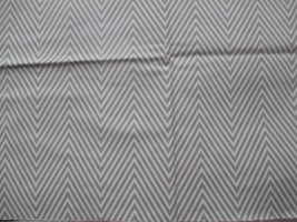 Fabric Jo-Ann Large 2-Tone Grey Herringbone One Yard Sew Quilt Craft $3.50/Lot - £2.73 GBP