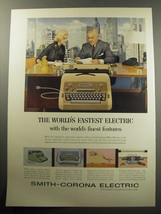 1957 Smith-Corona Electric Typewriter Ad - The world&#39;s fastest electric - £14.55 GBP