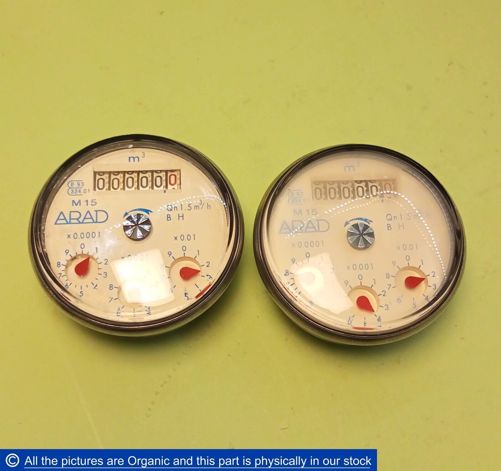 ARAD M15 Multi-Jet Magnetic Water Meter Type M Water Measuring Unit Lot ... - $125.00