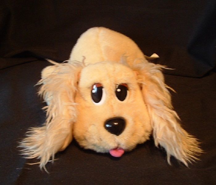 Mattel Pound Puppy Talking Interactive Pick-Me Pups Tan 2004 - $15.99