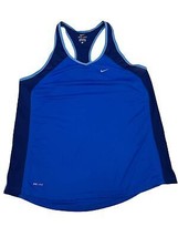Nike Mens Dri-Fit Tank Top Color Blue Size X-Large - £51.83 GBP